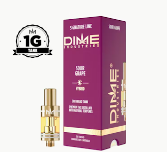 DIME INDUSTRIES - DIME 1G Sour Grape Cartridge