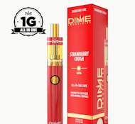DIME 1G AIO Strawberry Cough Disposable