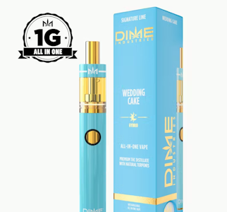 DIME INDUSTRIES - DIME 1G AIO Wedding Cake Disposable