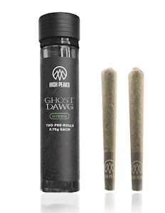 High Peaks - Ghost Dawg - 2pk Pre-Rolls