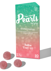 Grön - Grön - Watermelon Pearls - 100mg