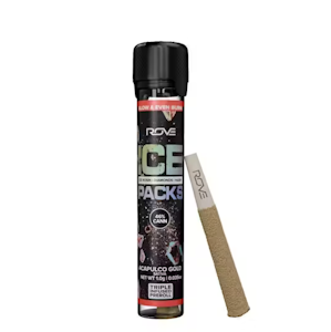 ROVE - [REC] ROVE | Acapulco Gold | 1G/1PK Infused Ice Pack (Rosin, Hash, and Diamonds) Preroll