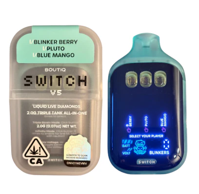Boutiq - Blinker Berry I/Pluto I/ Blue Mango I - 2g Triple Chamber Disposable V5 (Boutiq) Main Image