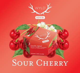 WYLD - Wyld Gummies Sour Cherry 100mg