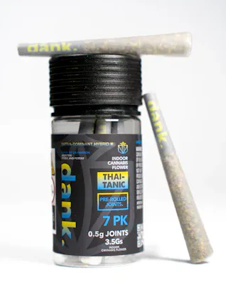 Dank By Definition - Thai-Tanic 7 Pack Pre Roll .5G (3.5G) Main Image