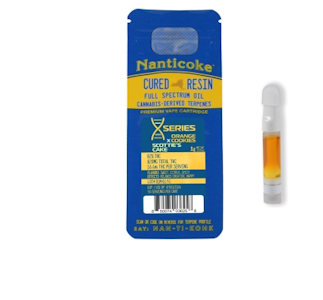 NANTICOKE - Nanticoke | Vape | Cartridge | X Series - Scotties Cake X Orange Cookies | 1g