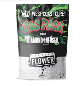 WEST COAST CURE - WCC Diamond Infused Flower 7g - Gas Pack 58%
