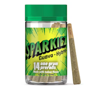 Sparkiez 14pk Prerolls 14g Guava