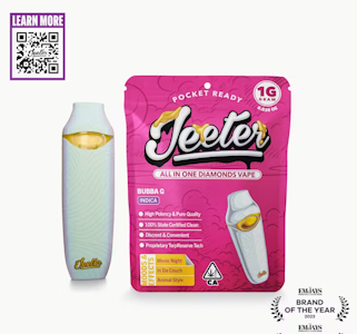 JEETER - Jeeter - Disposable - Liquid Diamonds - Bubba G - 1G