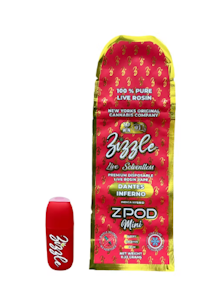 Zizzle | Disposable | ZPod Mini - Dantes Inferno | .33g