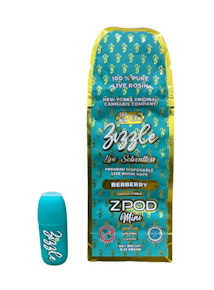 Zizzle | Disposable| | Zpod Mini - Berberry | .33g