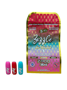 ZIZZLE - Zizzle | Disposable | Zpod Mini - Passion/Duluce /Strawberry | 3pk .33g