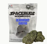 Blueberry Muffin -Hybrid- 69.78% THC | 4g Moonrocks | Space Buds --B4 FRONT
