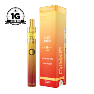 Dime Industries - Dime Peach Mojito Live Reserve 1000mg All in One Device