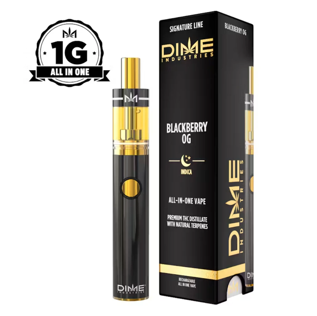 Dime Industries - Dime Blackberry OG 1000mg All in One Device Main Image