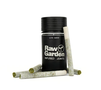 Raw Garden - Raw Garden Infused Joints 5pk 2.8g - Secret Fire 28%