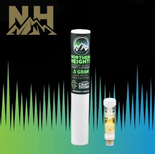 NORTHERN HEIGHTS - Papaya Bang Bang Live Rosin Cartridge - 0.5g