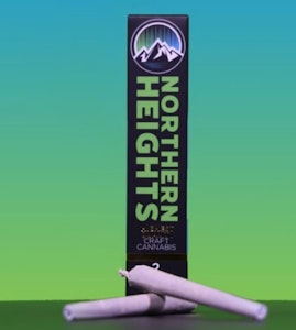 NORTHERN HEIGHTS - Red Delicious 2pk Pre-Rolls - 1g