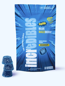 Incredibles | Edible | Gummy - Blue Razzberry | 100mg,10