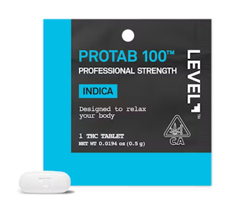LEVEL - LEVEL - Capsule - Indica - Protab - 1PC - 100MG