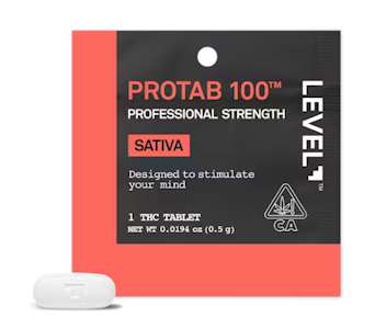 LEVEL - LEVEL - Capsule - Sativa - Protab - 1PC - 100MG