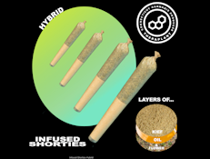 Black Cherry GMO Infused Shorties 41387