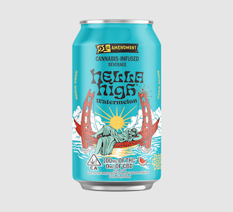 21st Amendment - 21st Amendment Hella High Watermelon 100mg