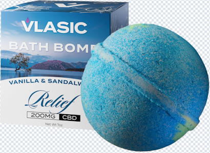Vlasic - Vlasic - Relief Bath Bomb - 200mg CBD