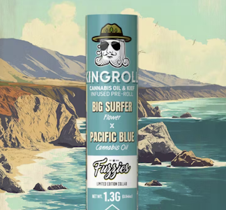 KING ROLL - [Kingroll] Infused Pre-roll - 1.3g - Big Surfer x Pacific Blue (I)