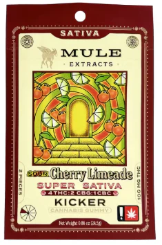 Mule Extract - Sour Cherry Limade 4:2:1 THC:CBG:CBC Main Image