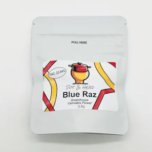 POT & HEAD - Pot & Head | Flower - Blue Raz | 3.5g