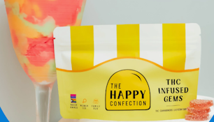 The Happy Confection-Infused Gems- 20 Pack- Rainbow Parade 00328