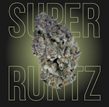 Super Runtz -Hybrid- 20.7% THC | 3.5g Jar (Flower) | Clearly Faded    -Q11 FRONT