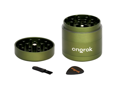 Ongrok | 4 Piece EZ Grinder | Green