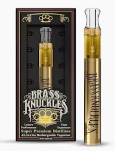 Brass Knuckles - Brass Knuckles - East Coast Sour Diesel - Liquid Diamonds - 1g - AIO Disposable