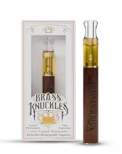 Brass Knuckles - Brass Knuckles - Skywalker OG - Liquid Diamonds - 1g - AIO Disposable