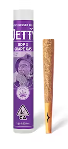 JETTY EXTRACTS - Jetty Extracts - High THC - GDP x Grape Gas - Preroll - 1G