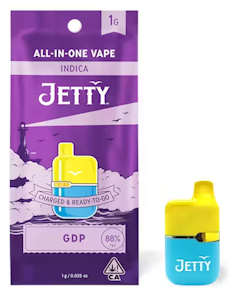 JETTY EXTRACTS - Jetty Extracts - High THC - GDP - Mini Tank - RTU - 1G