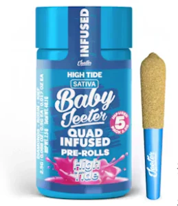 JEETER - Baby Jeeter - High Tide .5G ROSIN Infused Pre-Rolls (5 Pack)