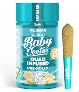 JEETER - Baby Jeeter - Milkman .5G ROSIN Infused Pre-Rolls (5 Pack)