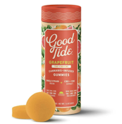 Good Tide | Grapefruit Gummies | Sativa Rosin | DOH | 100mg THC 100mg CBD 100mg CBC