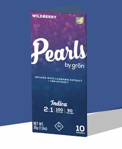 Grön | Wildberry Pearls 2:1 CBN | 10pk/100mg