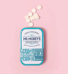 Mr Moxey's | Balance Peppermint Mints | 20pk 1:1 CBD:THC