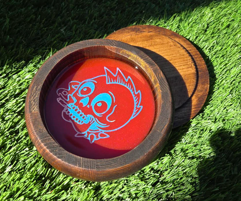 PoppyCock Paint - PoppyCock Paint - Skelly Stashbox - Glow in the Dark Main Image