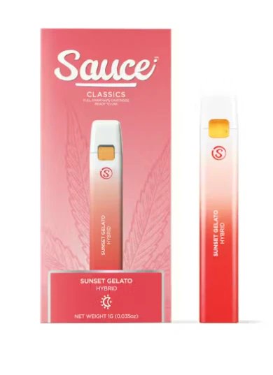 Sauce. - Sunset Gelato | 1g | Classics AIO | Sauce Main Image