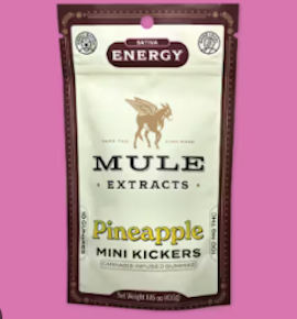 Mule | Pineapple 'Try Me'  Mini Kickers | 2pk/20mg 
