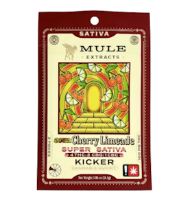 Mule Extracts - Mule | Sour Cherry Limeade Mini Kickers | 10pk/100mg 4:2:1 THC:CBG:CBC