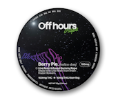 Berry Pie -Indica- 100mg THC | 1pc Gummy (Live Resin Rope) | Off Hours    -a9 middle
