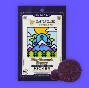 Mule Extracts - Mule | Northwest Berry Kickers | 2pk/100mg 1:1:1 THC:CBD:CBN