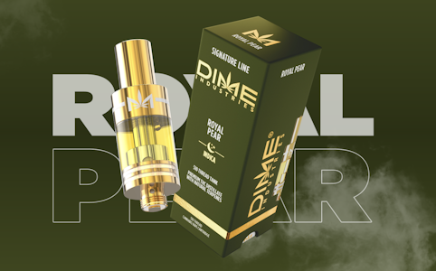 DIME INDUSTRIES - Royal Pear | 1g DIME 510 Thread Tank Vape | TAX INCLD